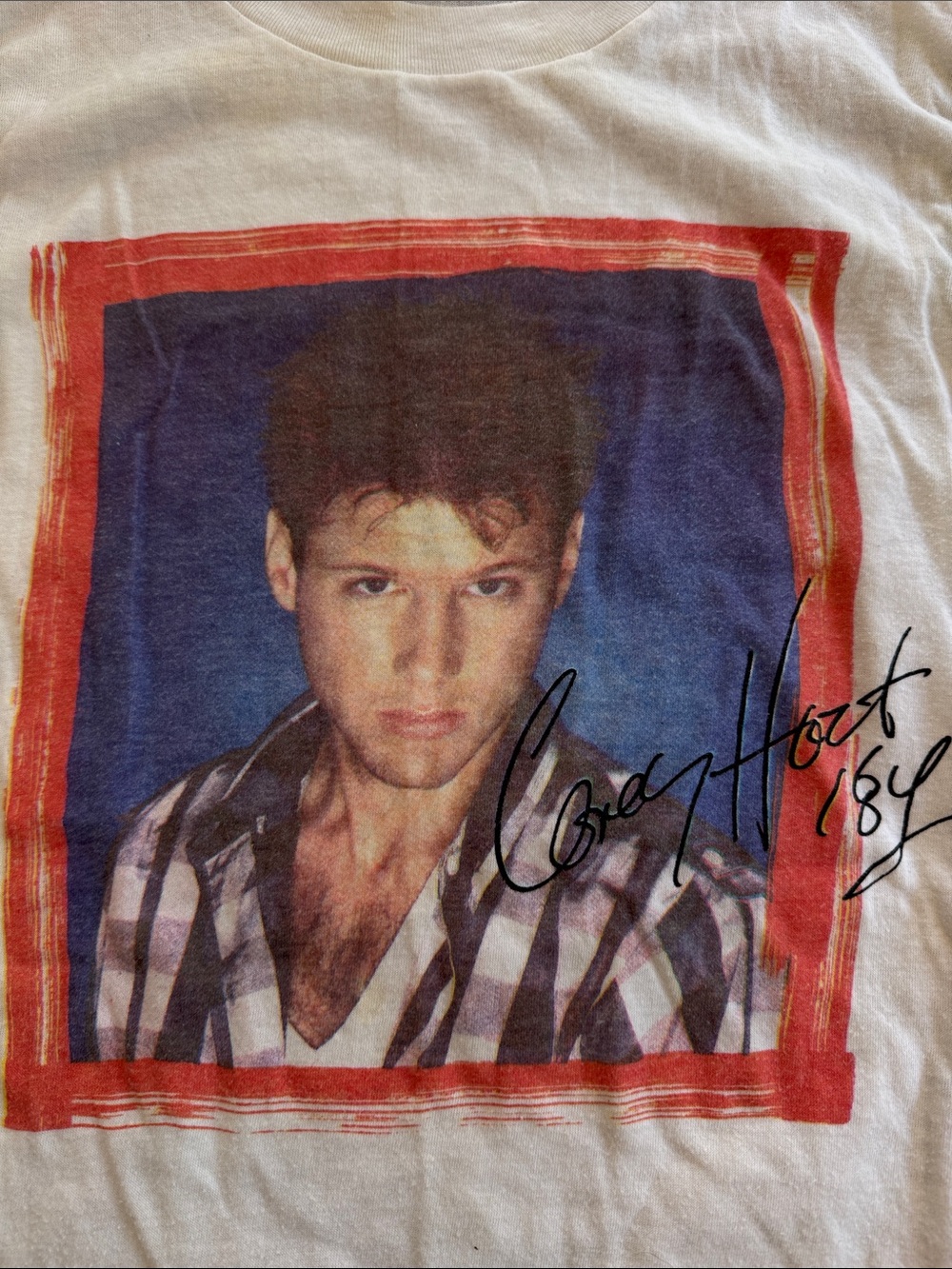Vintage Corey Hart 1984 Concert Muscle tee in Sz M